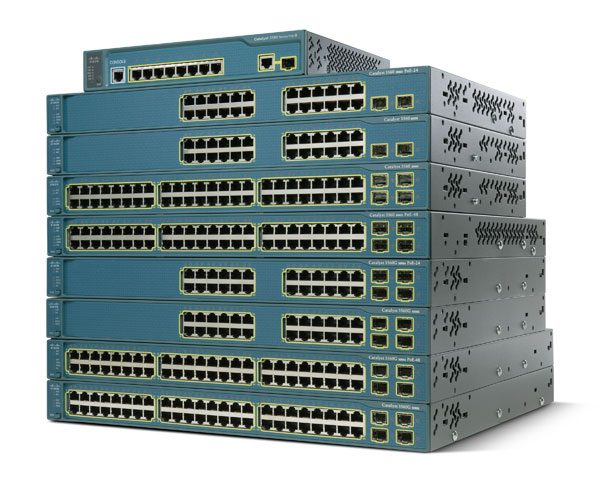 Catalyst 3560V2 48 10/100 PoE+4 SFP+IPB 3Pack (WSC3560V2-48PS-SM) – Campus LAN Switch